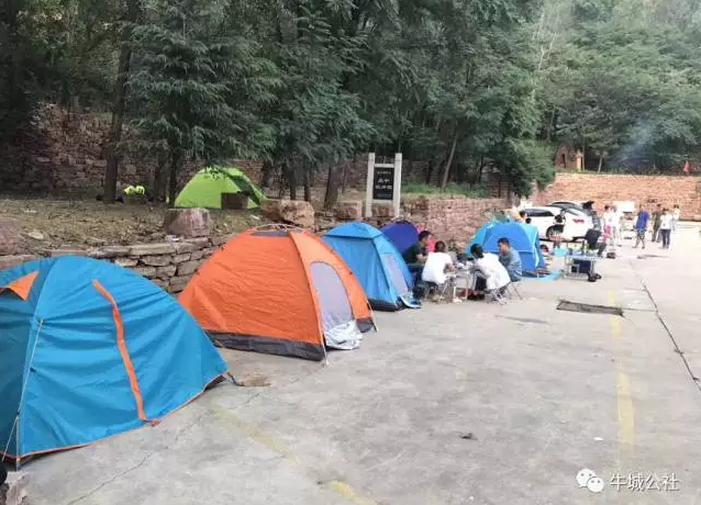 邢台车网车友俱乐部秦王湖篝火露营节